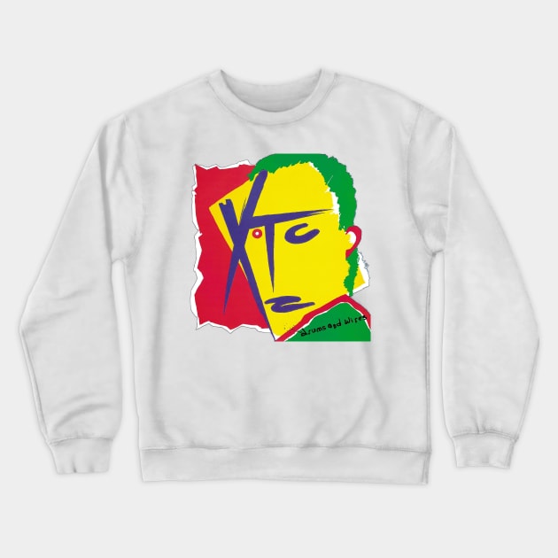 drums Crewneck Sweatshirt by RisingAboveBedlam